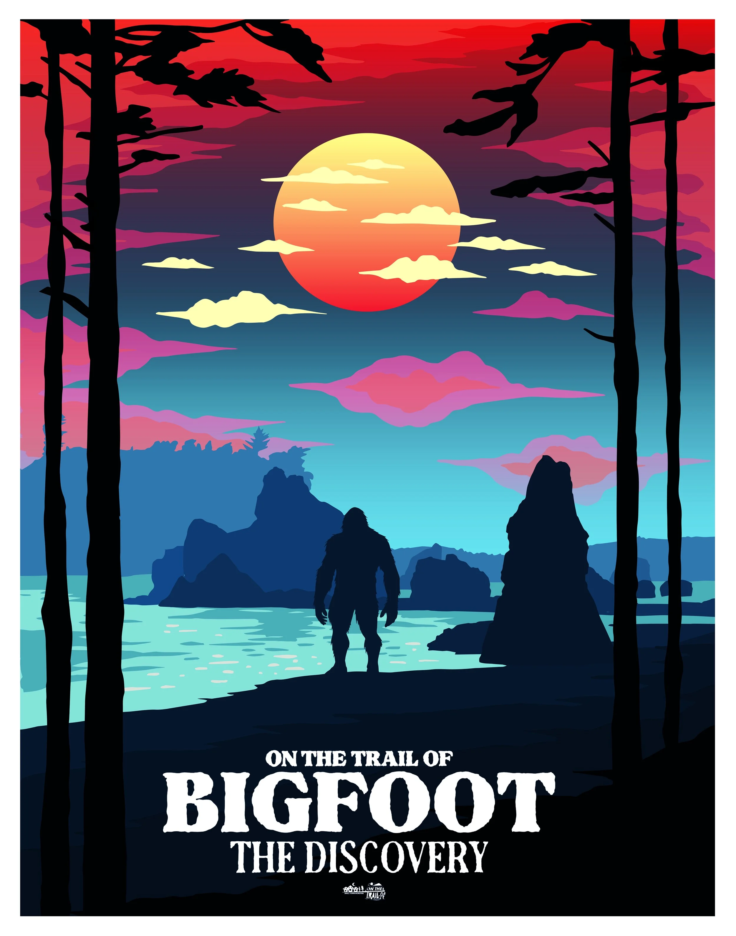 11x14 On the Trail of Bigfoot: The Discovery — Small Town Monsters